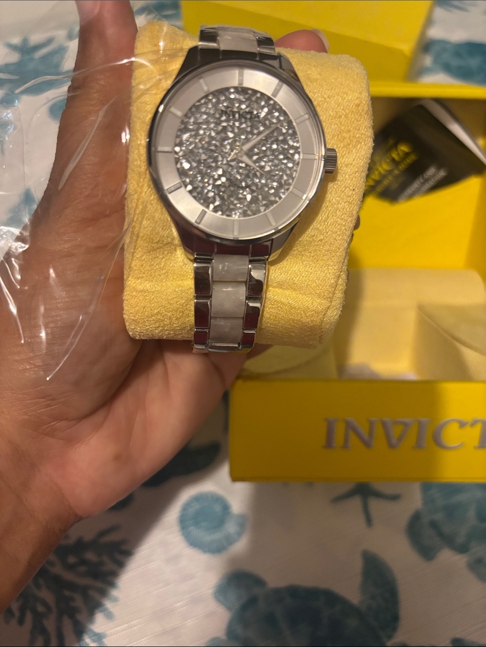 Invicta Women’s Silver Watch with Sparkle Dial - Picture 4 of 6
